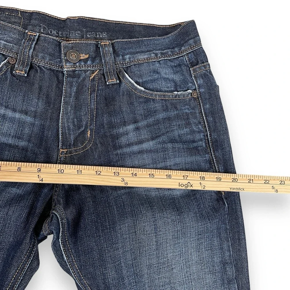Doctrine Jeans Men 30 (ACTUAL 30x29.5) Blue Straight Denim D7060 USA‎